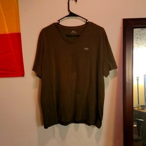 Lacoste v-neck tee